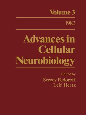 cover image of Advances in Cellular Neurobiology, Volume 3